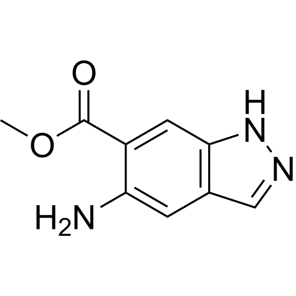 KTX-582 intermediate-4 (5-amino-1H-indazole-6-carboxylic acid methyl ester) 1000373-79-4